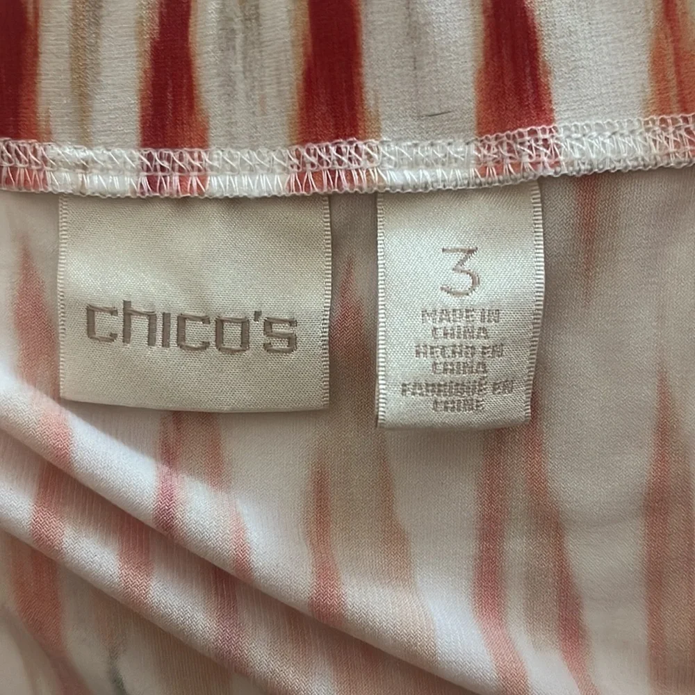 Chico’s Tribal Ikat Maxi Skirt Size 16 Chico’s Size 3